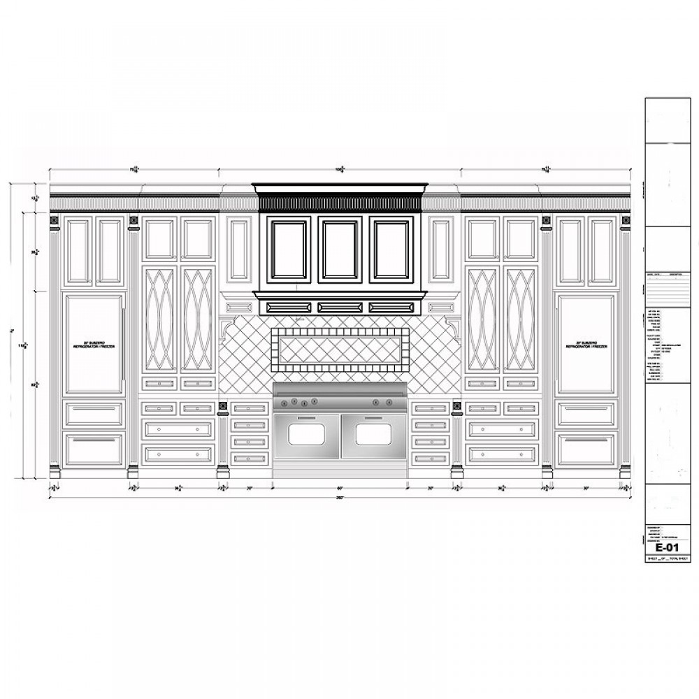 Kitchen Cabinets Shop Drawings   Cabinets1 1000x1000 