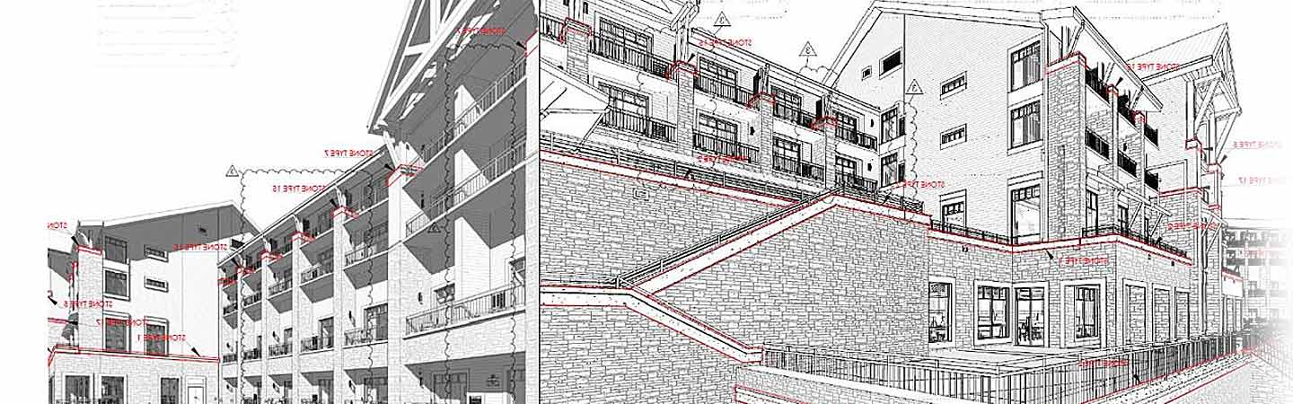 Cast Stone Shop Drawings with cut tickets & setting drawings