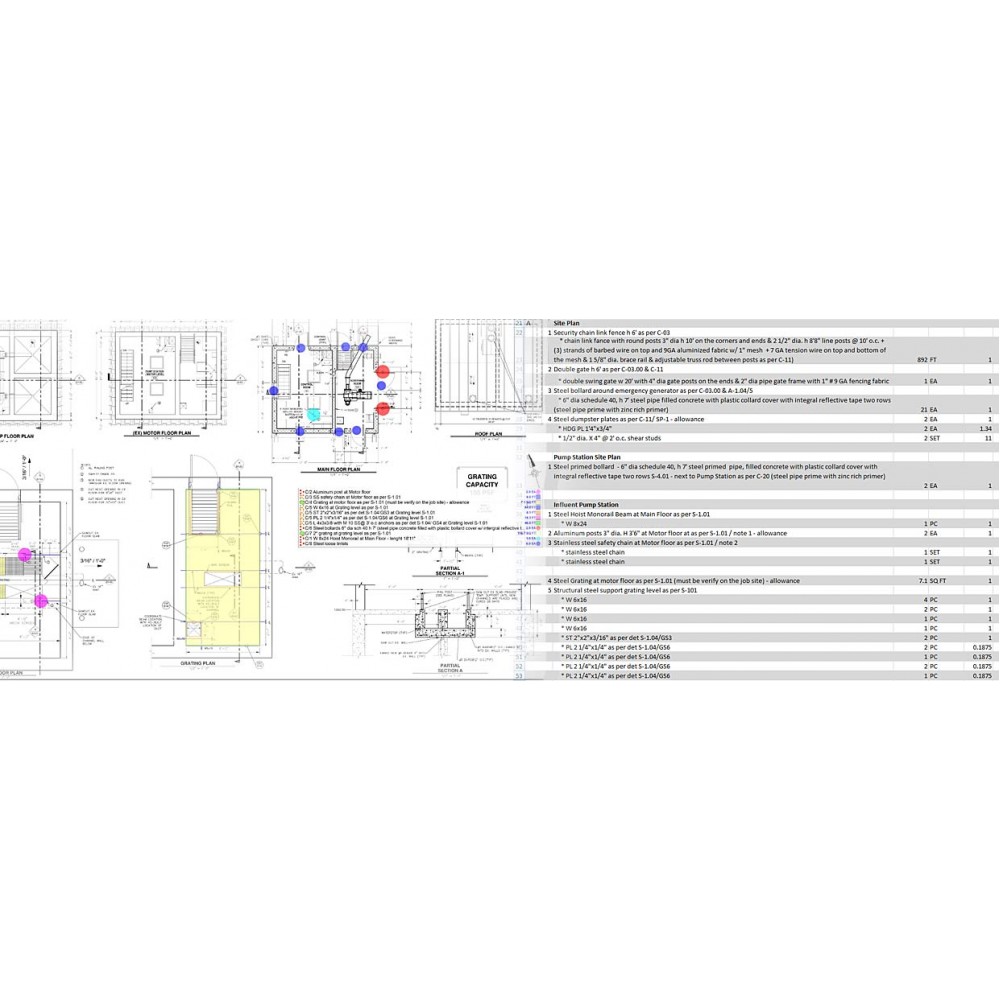 quantity-takeoff-for-structural-steel-and-miscellaneous-metals