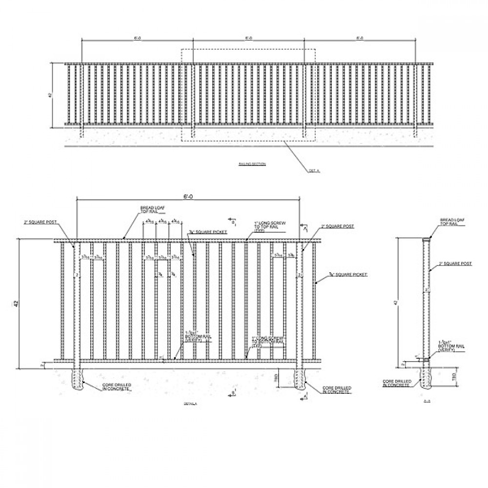 Marble Staircase Volute Shop Drawings