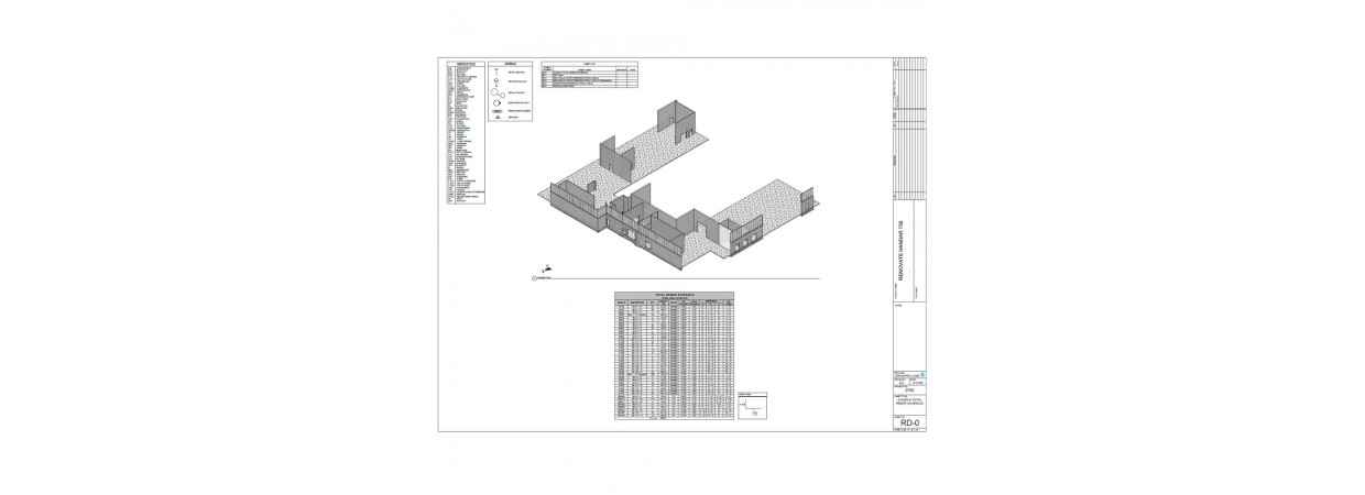 CMU reinforcing shop drawings for hangar renovation