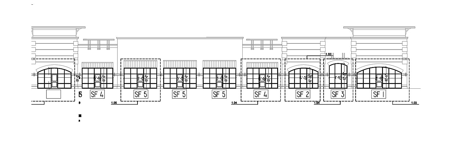 Oldcastle BuildingEnvelope™ storefront shop drawings for submittals