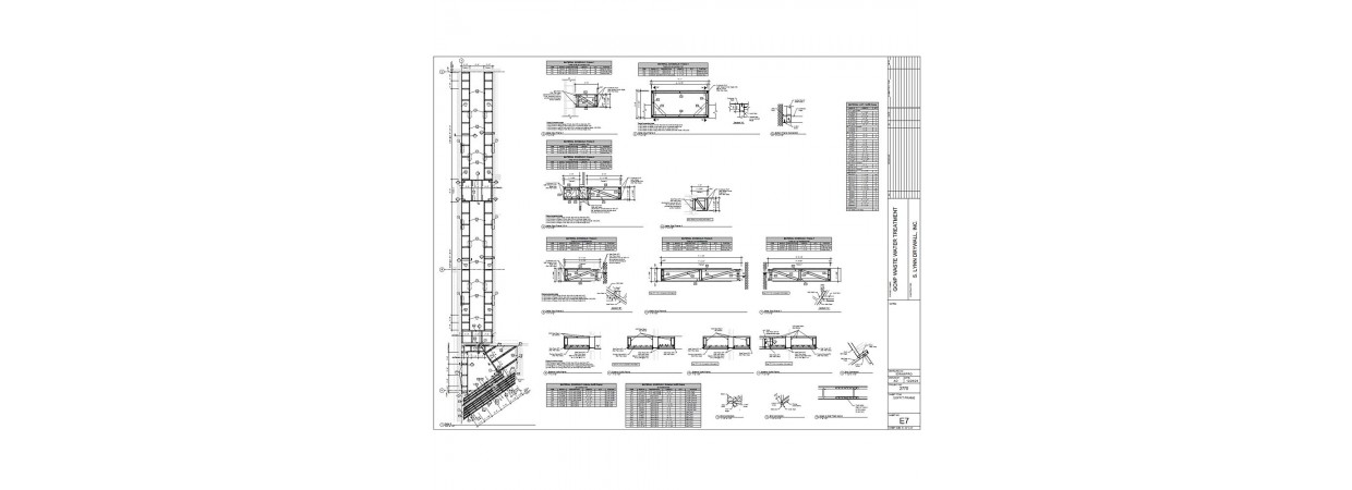 Metal stud shop drawings for walls