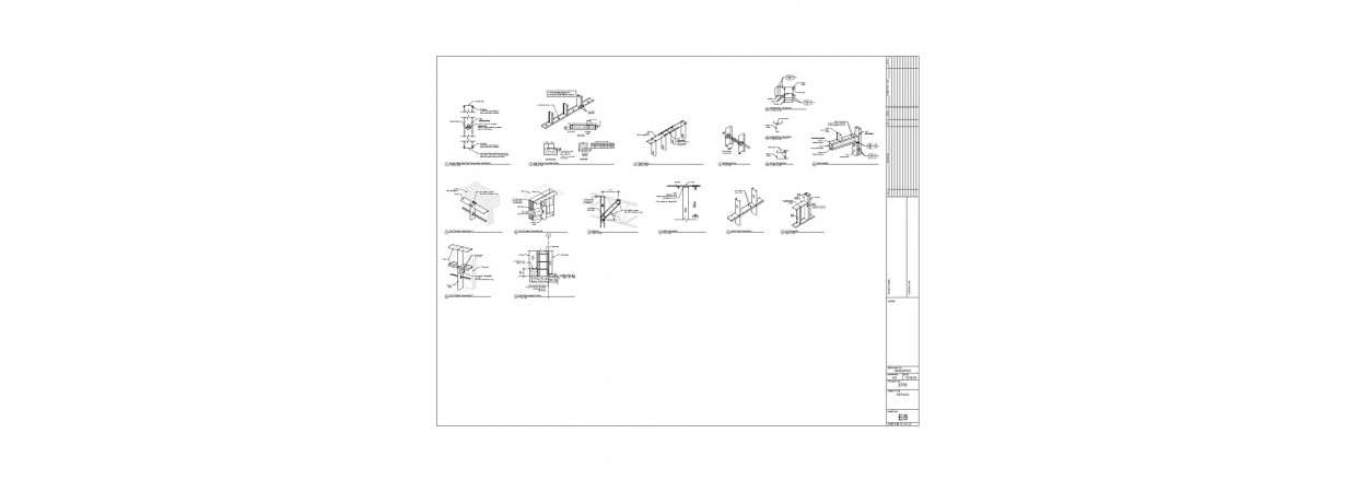 Metal stud shop drawings for walls